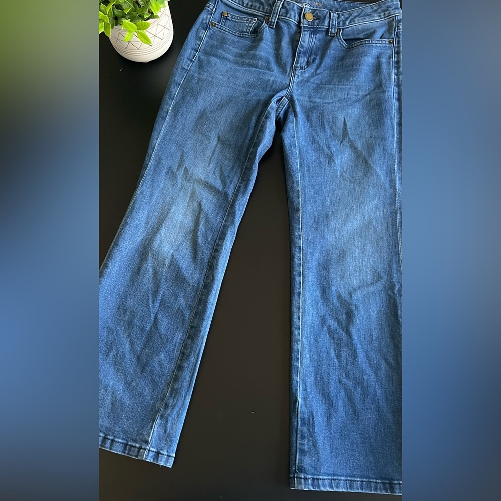 Michael Kors GUC Blue Jeans with side slits Size 2